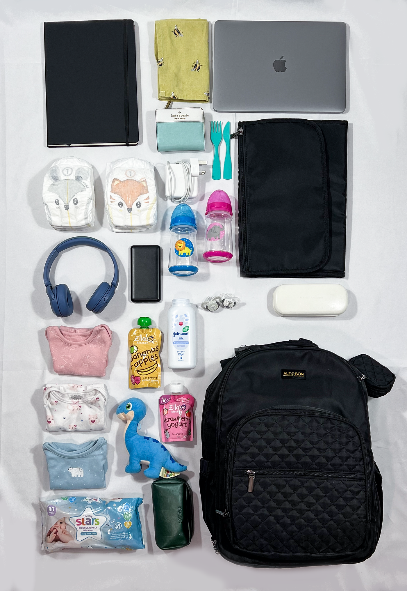 Luxury baby changing bag