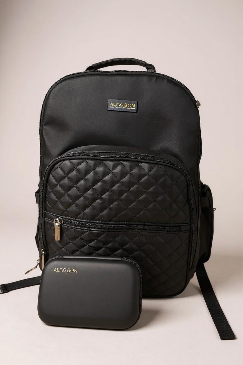 Baby Essentials Bundle – Alf&Bon Baby changing Bag + Healthcare Kit | Limited Time Deal £49.99