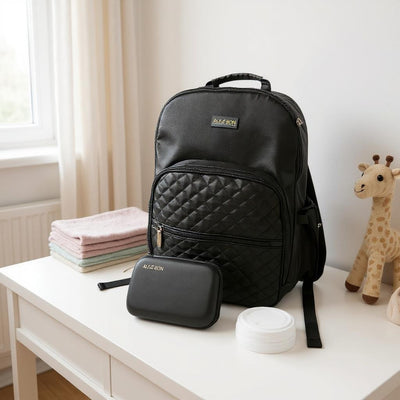 Baby Essentials Bundle – Alf&Bon Baby changing Bag + Healthcare Kit | Limited Time Deal £49.99