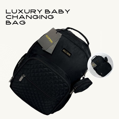 Luxury baby changing bag